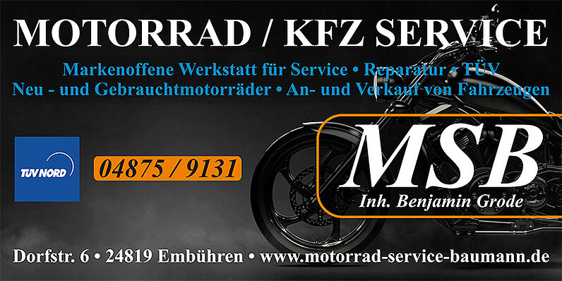 Motorradwerkstatt Embühren  Motorrad/KFZ Service Baumann